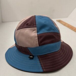 Nike Blue and Pink Patchwork Hat